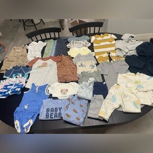 HUGE lot baby boy clothes 3-6/6-9 months